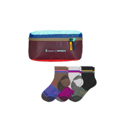 Bombas Hiking Performance Quarter Sock 3-pack & Cotopaxi Fanny Pack