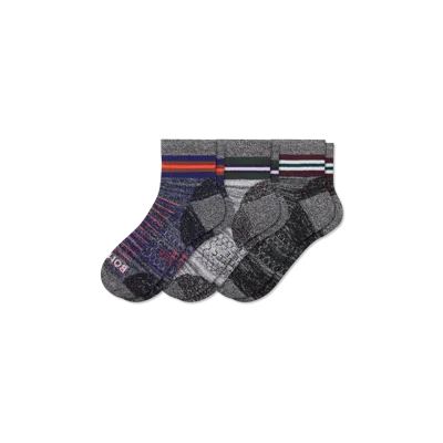 Bombas Hiking Performance Quarter Sock 3-pack In Multi