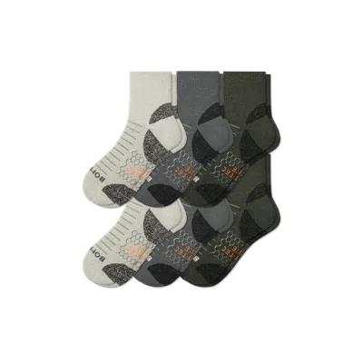 Bombas Hiking Performance Quarter Sock 6-pack In Shades
