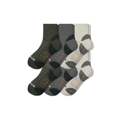 Bombas Hiking Performance Quarter Sock 6-pack In Shades