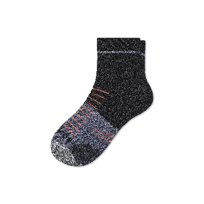 Bombas Hiking Performance Quarter Socks In Black