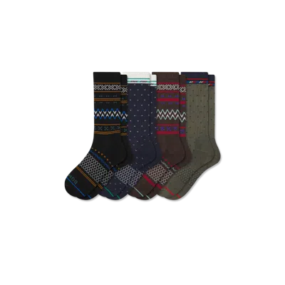 Bombas Holiday Calf Sock 4-pack