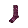 Bombas Holiday Calf Socks In Plum Night