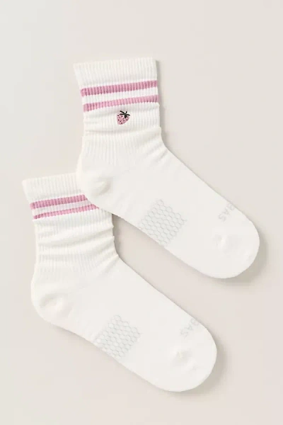 Bombas Icon Stripe Tube Socks In White