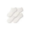 Bombas Lightweight Ankle Sock 4-pack In Soft White