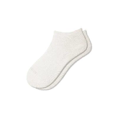 Bombas Lightweight Ankle Socks In Soft White