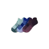 Bombas Lightweight Athletic Ankle Sock 3-pack In Plum Sky Mix