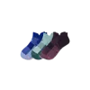 Bombas Lightweight Athletic Ankle Sock 3-pack In Plum Sky Mix