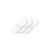 Bombas Lightweight Athletic Ankle Sock 3-pack In White