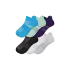 Bombas Lightweight Athletic Ankle Sock 6-pack In Purple