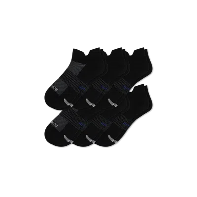 Bombas Lightweight Athletic Ankle Sock 6-pack In Black