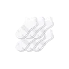 Bombas Lightweight Athletic Ankle Sock 6-pack In White