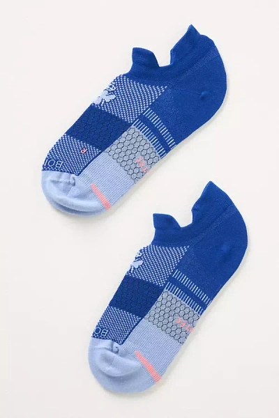 Bombas Lightweight Athletic Ankle Socks In Blue