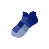Bombas Lightweight Athletic Ankle Socks In Neon Cobalt