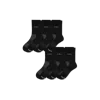 Bombas Lightweight Athletic Half Calf Sock 6-pack In Black