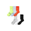 Bombas Lightweight Athletic Half Calf Sock 6-pack In Halo Blue Multi Mix