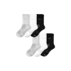 Bombas Lightweight Athletic Half Calf Sock 6-pack In Multi