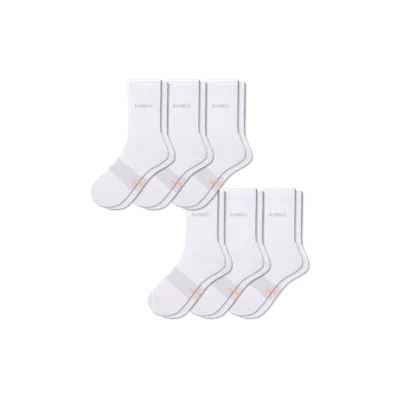 Bombas Lightweight Athletic Half Calf Sock 6-pack In Multi