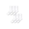 Bombas Lightweight Athletic Half Calf Sock 6-pack In White