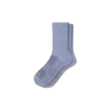 Bombas Lightweight Athletic Half Calf Socks In Blue
