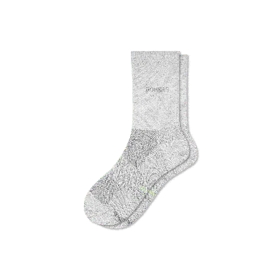 Bombas Lightweight Athletic Half Calf Socks In Grey