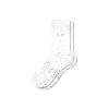 Bombas Lightweight Athletic Half Calf Socks In White