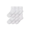 Bombas Lightweight Athletic Quarter Sock 6-pack In White