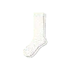 Bombas Lightweight Calf Socks In White