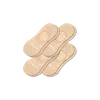 Bombas Lightweight No Show Sock 4-pack In Beige