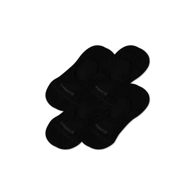 Bombas Lightweight No Show Sock 4-pack In Black