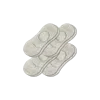 Bombas Lightweight No Show Sock 4-pack In Grey