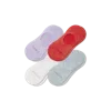 Bombas Lightweight No Show Sock 4-pack In Lavender Mist Mix