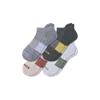 Bombas Marl Ankle Sock 4-pack In Navy Taupe Mix