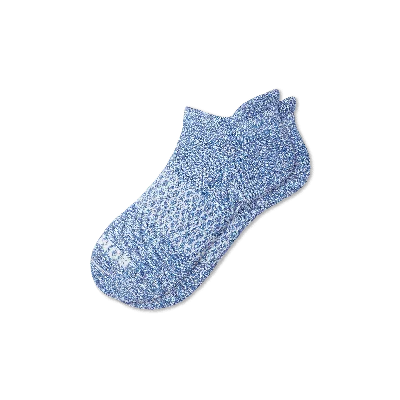 Bombas Marl Ankle Socks In Blue Bell