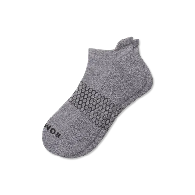 Bombas Marl Ankle Socks In Charcoal