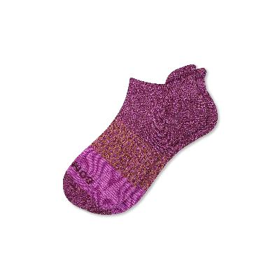Bombas Marl Ankle Socks In Prickly Pear