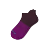 Bombas Marl Ankle Socks In Purple