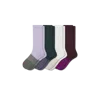Bombas Marl Calf Sock 4-pack In Multi