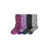 Bombas Marl Calf Sock 4-pack In Prickly Pear Mix