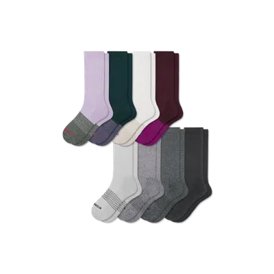Bombas Marl Calf Sock 8-pack In Multi