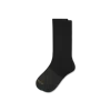 Bombas Marl Calf Socks In Black
