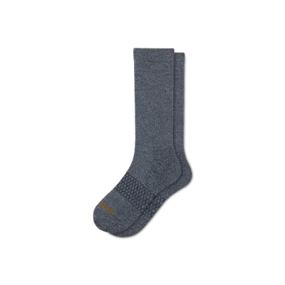 Bombas Marl Calf Socks In Multi