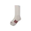 Bombas Marl Calf Socks In Natural Rust
