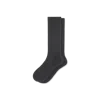Bombas Marl Calf Socks In Washed Black