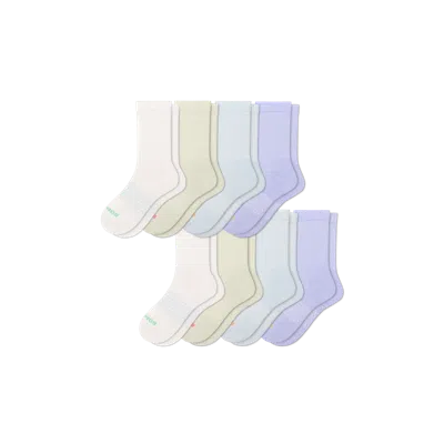 Bombas Marl Half Calf Sock 8-pack In Multi