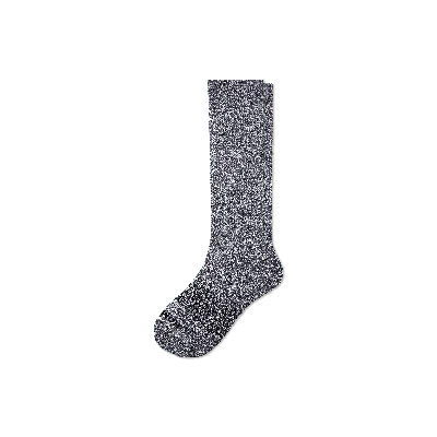 Bombas Marl Knee High Socks In Marled Light Charcoal