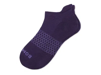 Bombas Marled Ankle Socks In Dark Purple