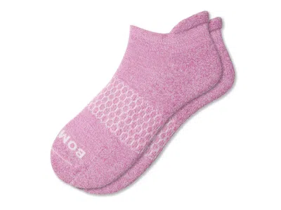 Bombas Marled Ankle Socks In Pink