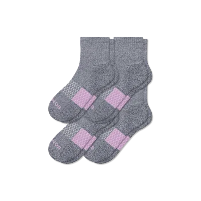 Bombas Marls Quarter Sock 4-pack In Gray