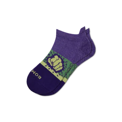 Bombas Marvel | Adult Ankle Socks In Hulk